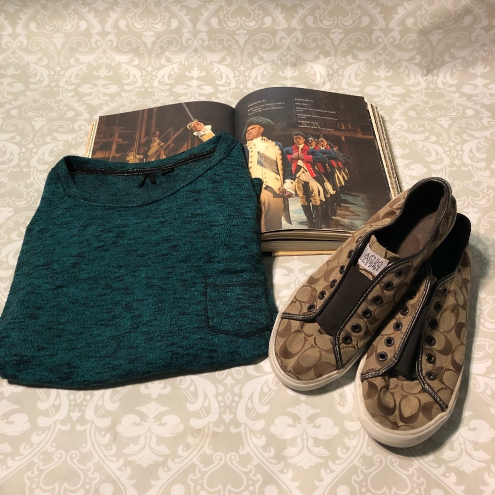 Kensie Teal Sweater